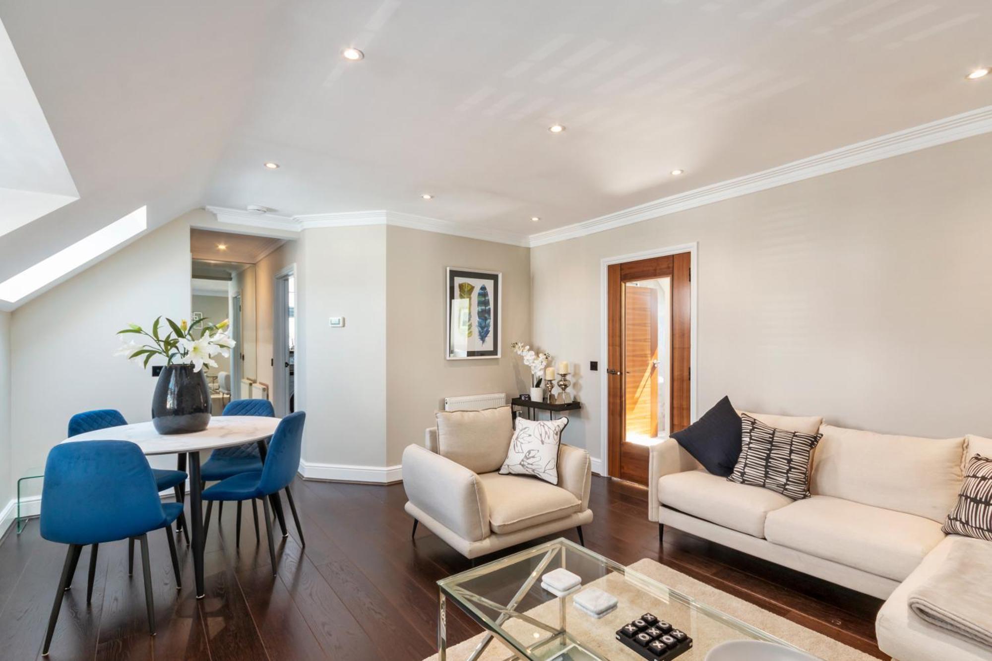 Ferienwohnung Weybridge - 2 Bed - Parking Exterior foto