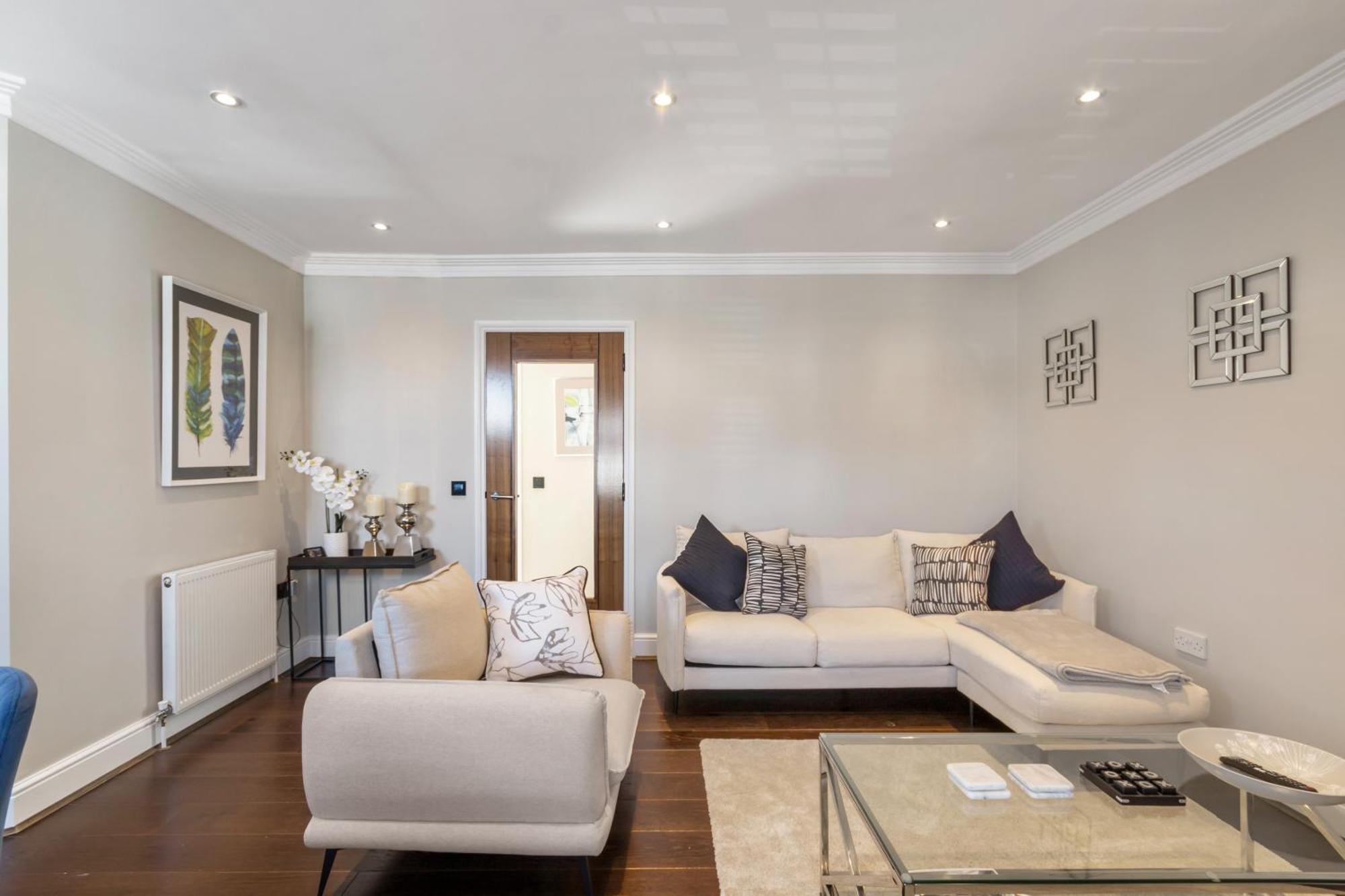 Ferienwohnung Weybridge - 2 Bed - Parking Exterior foto